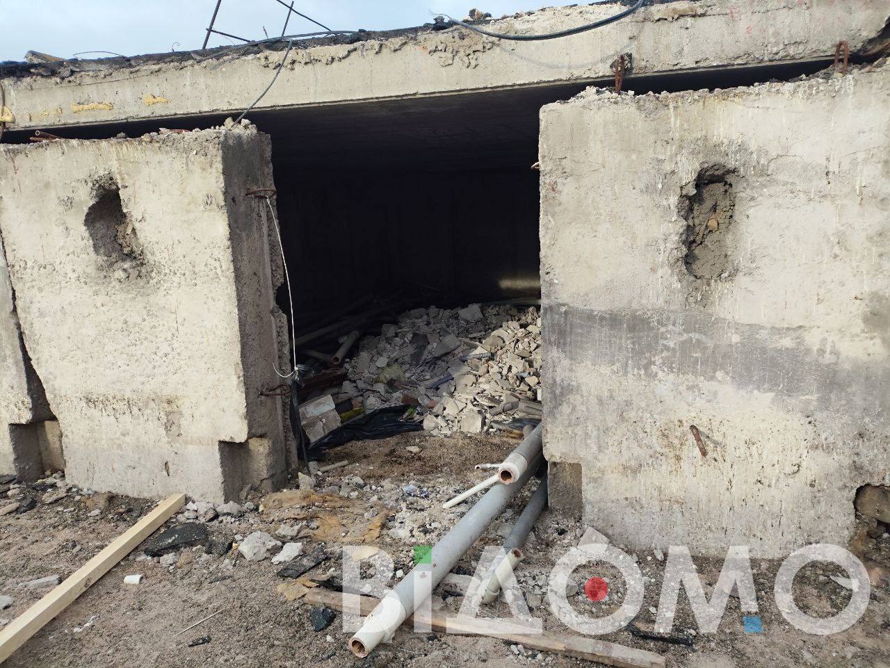 пошкоджений будинок