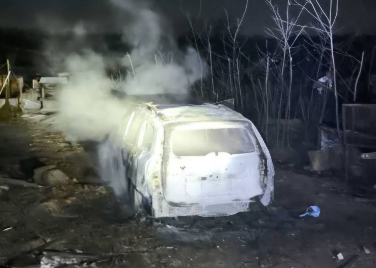 згоріле авто