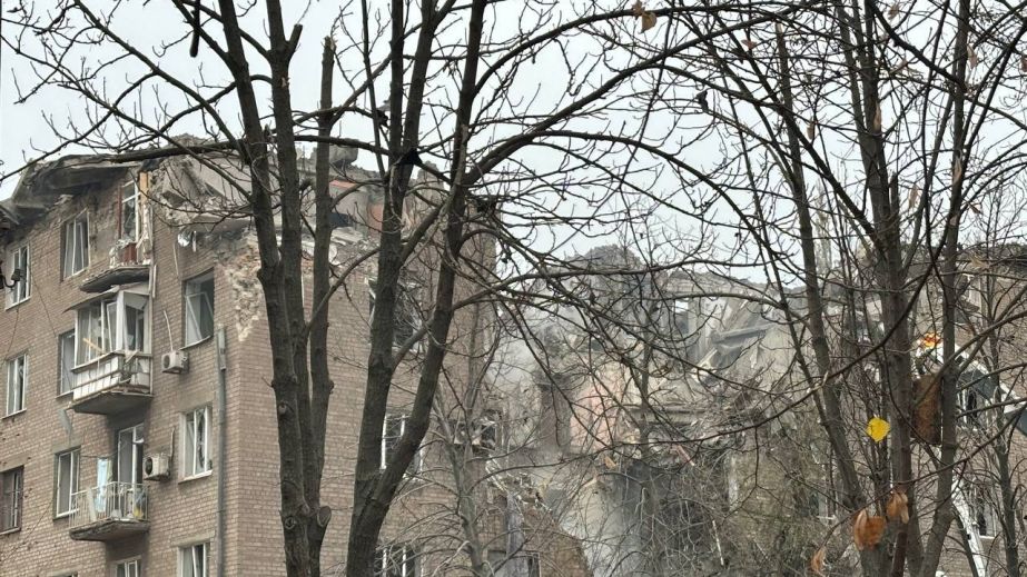 Удар по Кривому Рогу: поліція показала відео перших хвилин після обстрілу