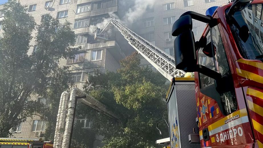 Названо причину пожежі у Придніпровську