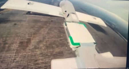 Вражеский дрон влетел в лобовое гражданского авто на Павлоградской трассе (ВИДЕО)