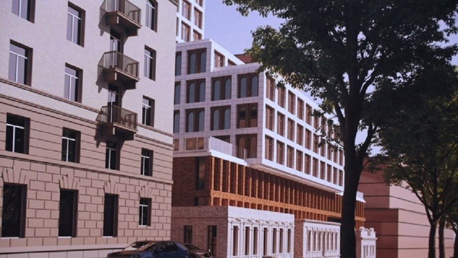 У Дніпрі презентували новий житловий комплекс із вбудованими фасадами історичних будівель