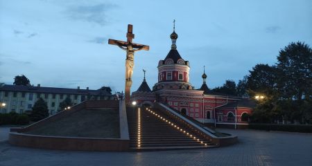 У Кам’янському відновлено підсвітку на "Голгофі” (ФОТО)