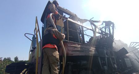 Во время ночного обстрела Днепропетровщины ранения получил машинист тепловоза ДТЭК