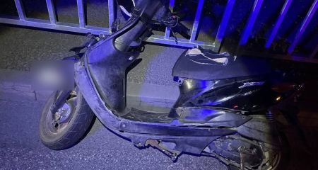 У Дніпрі п'яний чоловік на краденому скутері тікав від поліцейських (ФОТО)