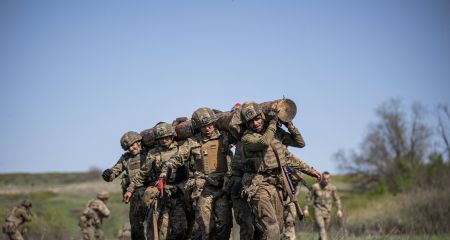 Одні з наймотивованіших: бійці бригади з Дніпропетровщини показали тренування колишніх ув'язнених (ФОТО)