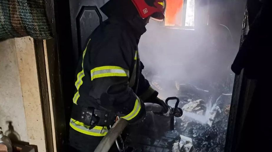 В Каменском районе во время пожара сгорела женщина