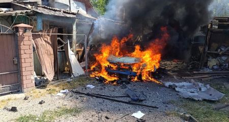 У Нікополі окупанти атакували FPV-дроном автомобіль: загинула людина (ФОТО)