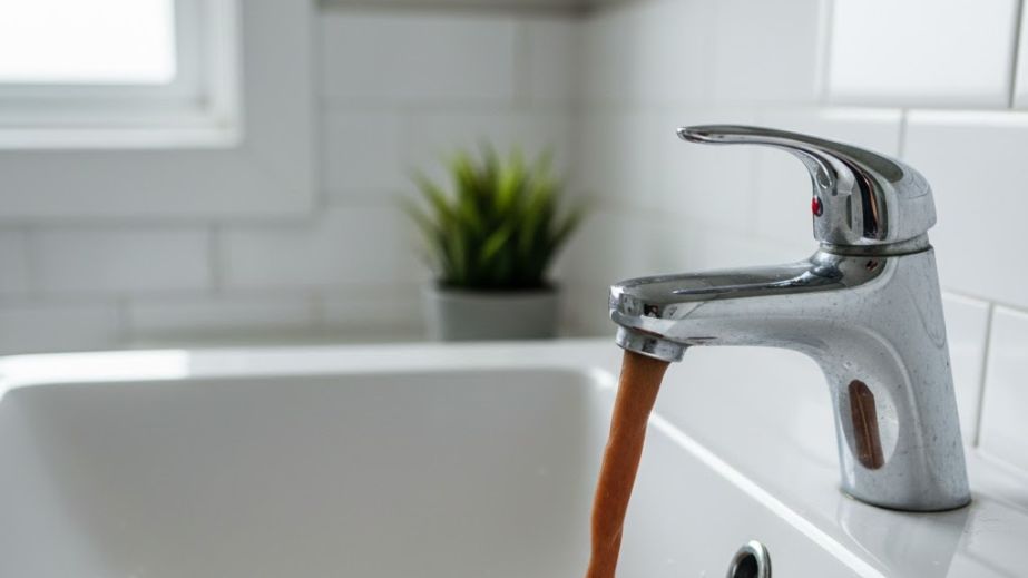 У Дніпрі з кранів тече бура вода з мулом (ВІДЕО)