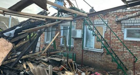 Ночью 14 мая от российских атак страдали Никопольщина и Синельниковщина (ФОТО)