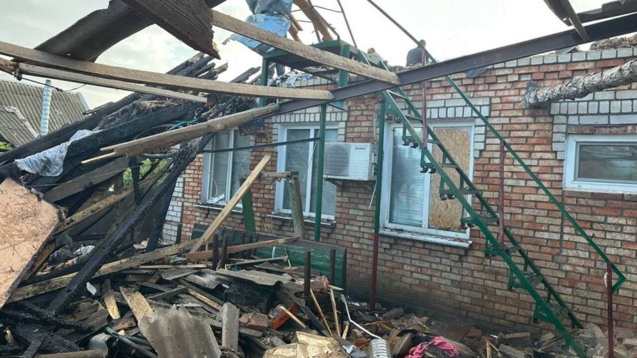 Ночью 14 мая от российских атак страдали Никопольщина и Синельниковщина (ФОТО)