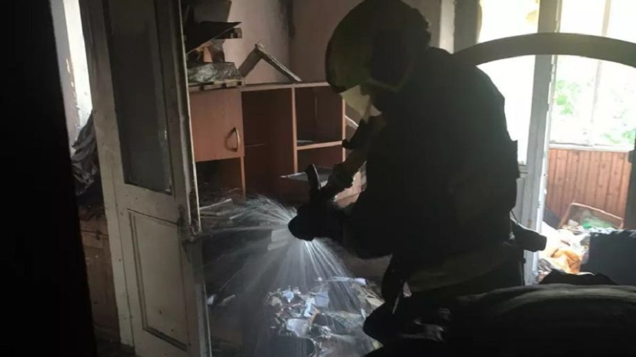 В Днепре во время пожара в квартире задохнулся пенсионер