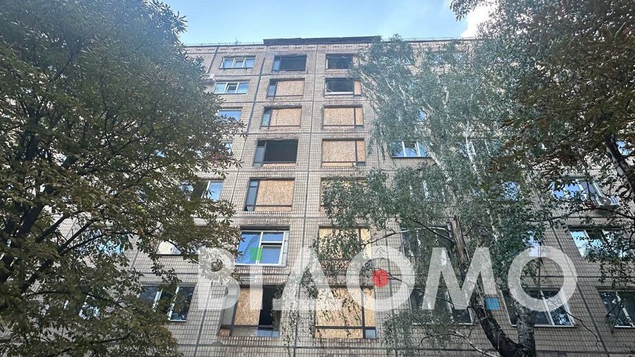 У Кривому Розі внаслідок ракетного удару постраждав гуртожиток (ФОТО, ВІДЕО)