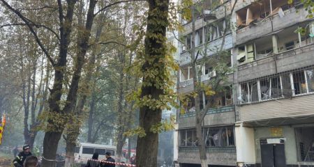 Во время ракетного удара по Днепру была уничтожена квартира оператора "5 канала" (ВИДЕО)