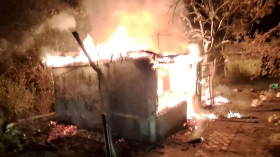У Камʼянському жінка згоріла у дачному будинку (ФОТО)