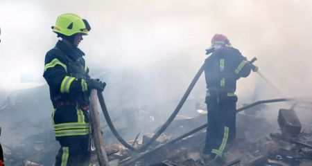 Пожар в общежитии Кривого Рога: подробности (ФОТО)