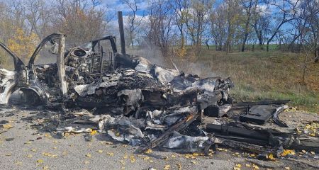 Уничтоженные автомоб...