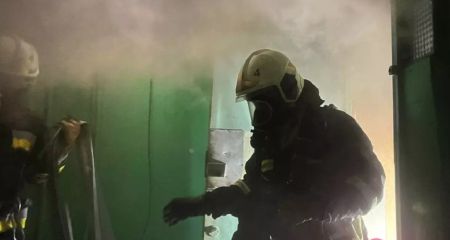В Днепре сгорела ква...