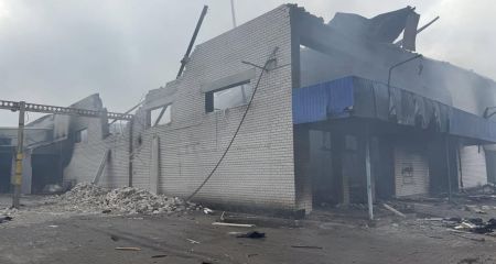 В Павлограде "шахед" уничтожил склад с чипсами и сухариками популярного производителя