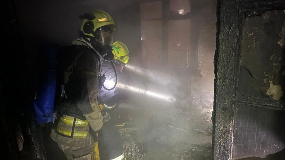 У Кривому Розі під час пожежі у квартирі згоріла жінка (ФОТО)