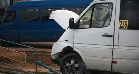 В Днепре маршрутка в...