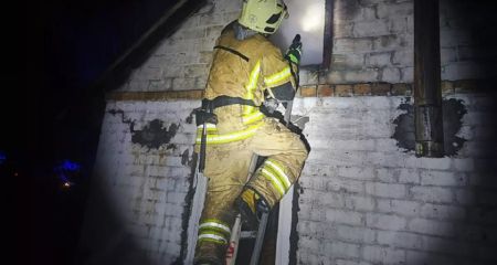 В Каменском загорелс...