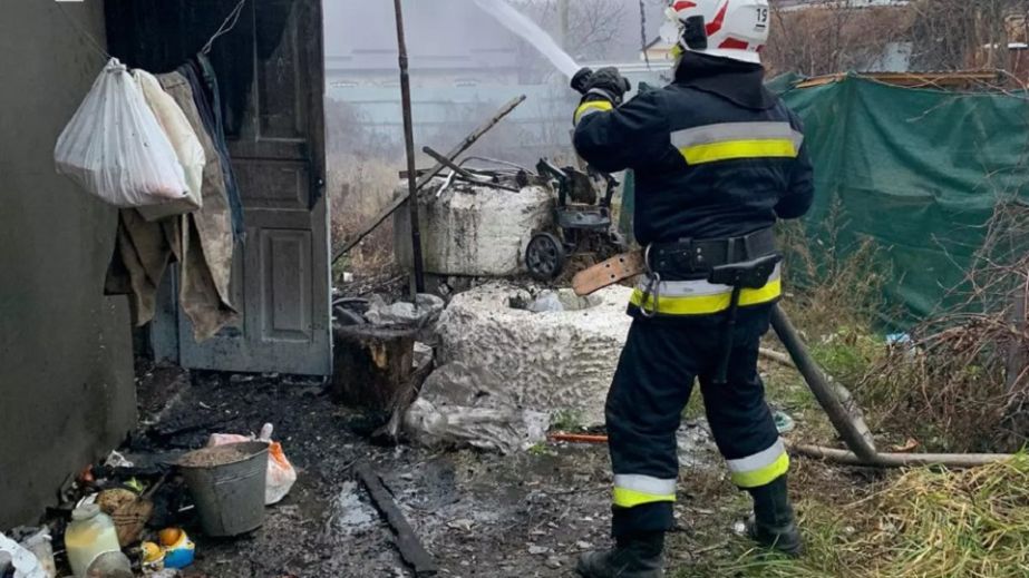 У Дніпрі під час пожежі загинув чоловік (ФОТО)