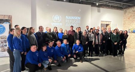 В Днепре состоялась торжественная встреча по случаю получения украинской "Проліской" премии Нансена (ФОТО)