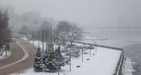 Мороз и сплошная облачность: прогноз погоды в Днепре на 26 января.