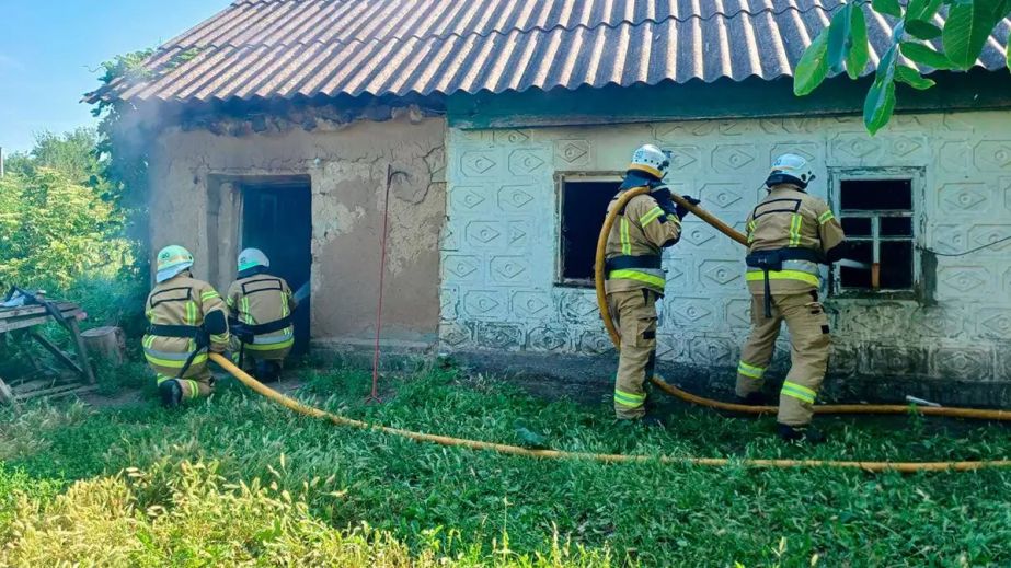 На Дніпропетровщині під час гасіння пожежі виявили тіло людини