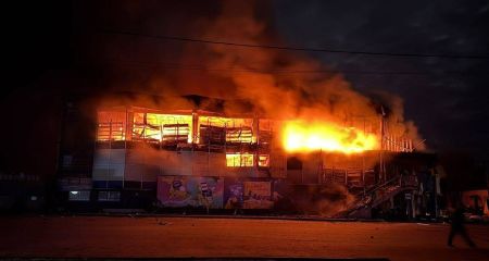 Пожар и раненый ребе...