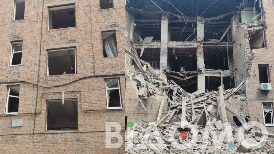 Секунды и раздался взрыв: в Днепре 25 апреля корреспондентка "Відомо" попала под атаку БпЛА (ФОТО)