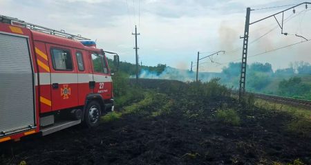 На Днепропетровщине объявлено о высоком уровне пожарной опасности