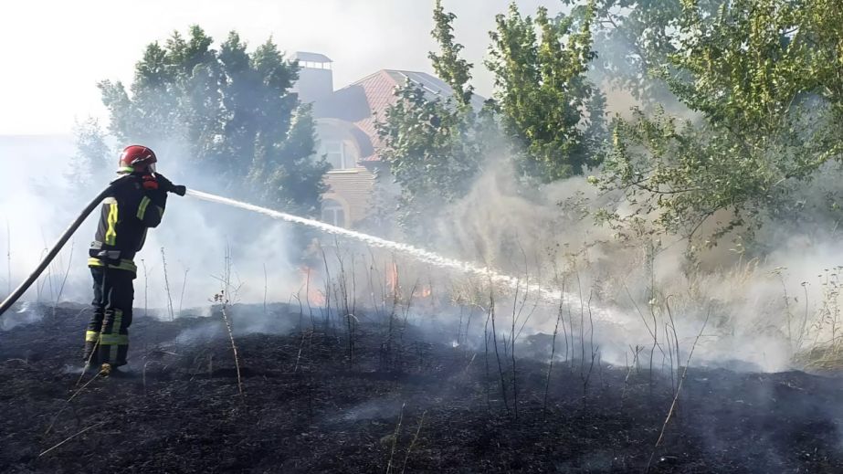 Экосистемы Днепропетровщины 3 июля пылали 82 раза
