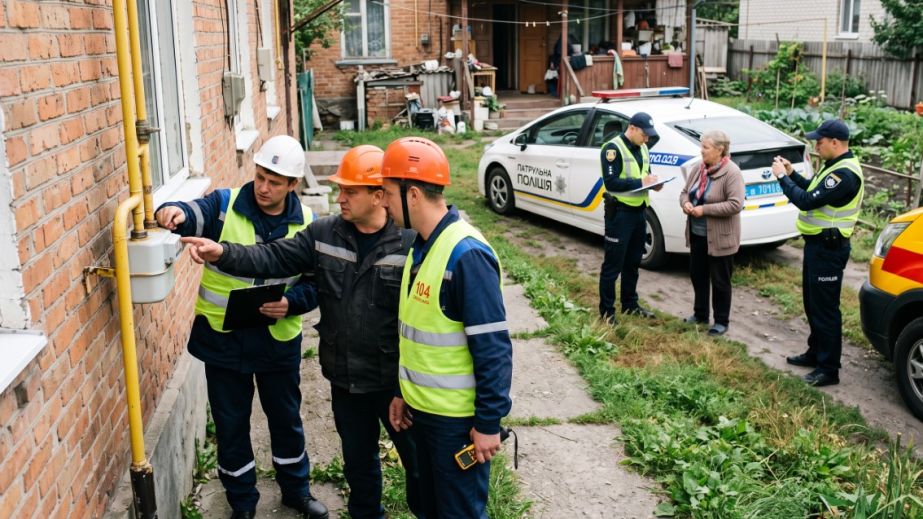 Угрожали убийством из-за кражи газа: в Кривом Роге вооруженные ножами местные напали на газовщиков