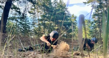 Як десантники бригади з Дніпропетровщини відбивали штурм окупантів на Покровському напрямку (ВІДЕО)