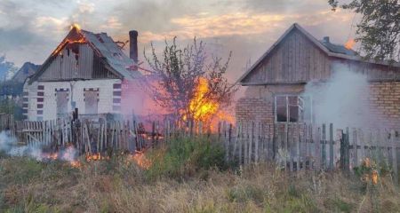 Россияне выпустили по Никопольщине с полдесятка артиллерийских снарядов