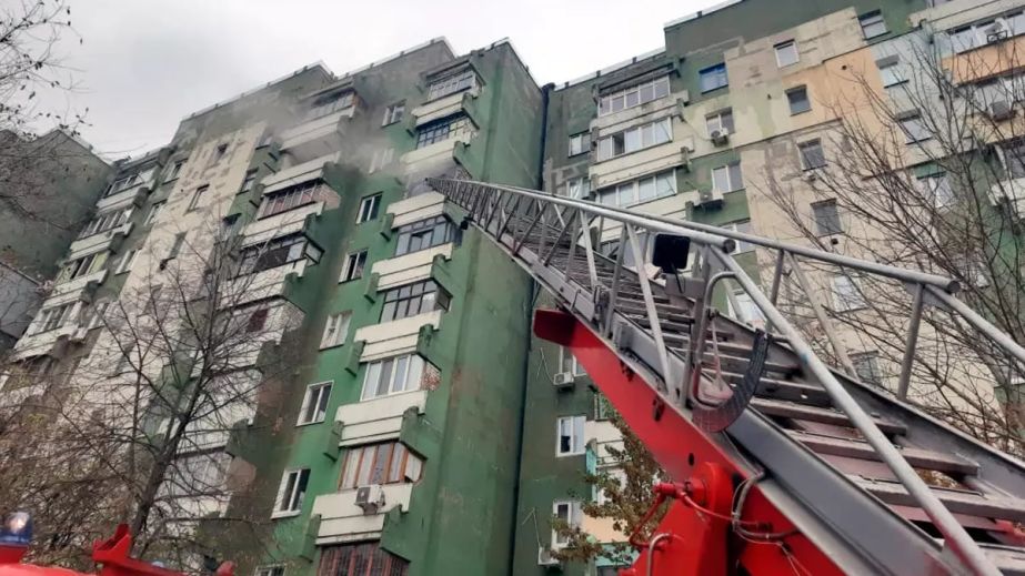 Під час пожежі на Нікопольщині врятували хлопчика (ФОТО)