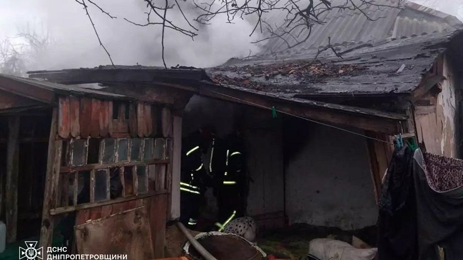 В городе Самар во время пожара в собственном доме погибла пенсионерка