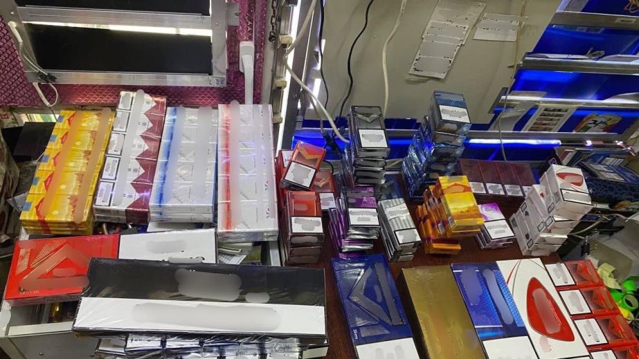 Правоохранители Кривого Рога разоблачили точку незаконной продажи безакцизных сигарет