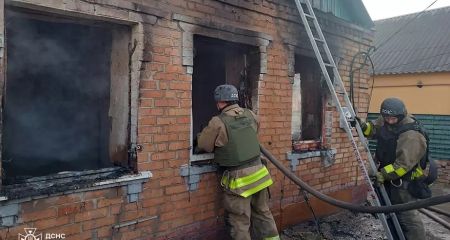 У Нікополі чоловік загинув під час пожежі у будинку (ФОТО)