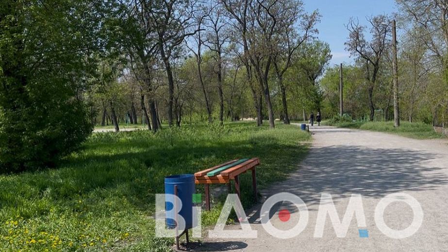 Жінка з шоломом і столітні дуби: як виглядає популярний парк у Павлограді (ФОТО, ВІДЕО)