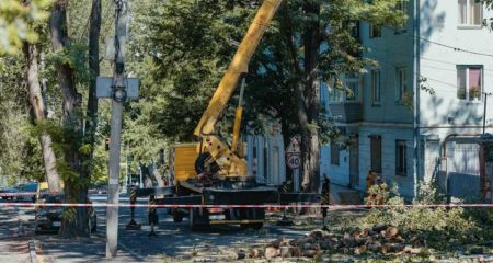 В Днепре на два дня перекрыли улицу Паторжинского