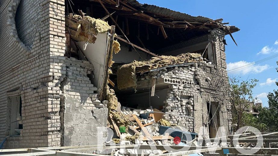 В Кривом Роге "шахед" попал в дом, где находились дети (ФОТО, ВИДЕО)