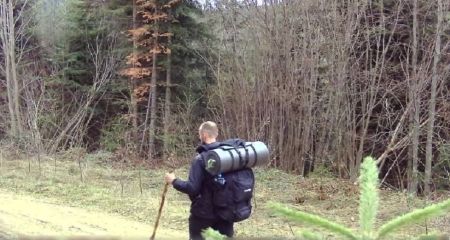 Житель Днепропетровщины попал в фотоловушку при попытке побега в Румынию (ВИДЕО)