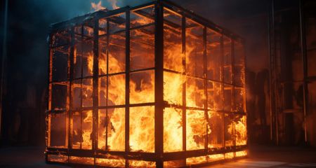 Мужчина сгорел во время пожара в Днепре (ФОТО)