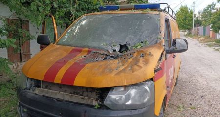 Дніпропетровська філія "Газмережі” втратила автомобіль через пряме влучання дрону