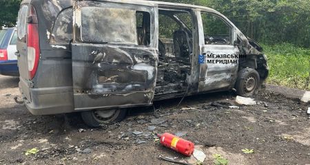 В Синельниковском районе россияне попали в эвакуационный автомобиль (ВИДЕО)