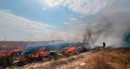 За минулу добу вогнеборці Дніпропетровщини загасили понад 60 пожеж