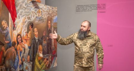 "Останній день росії": у музеї Дніпра презентували унікальну картину (ФОТО)